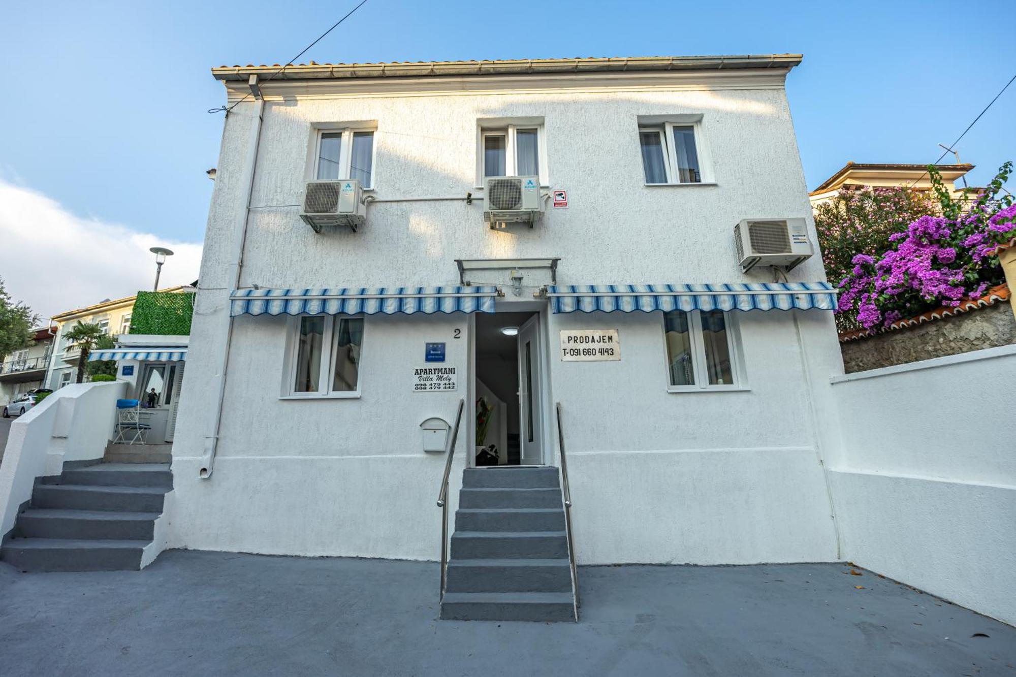 Villa Mely Crikvenica Kvarner Exteriér fotografie